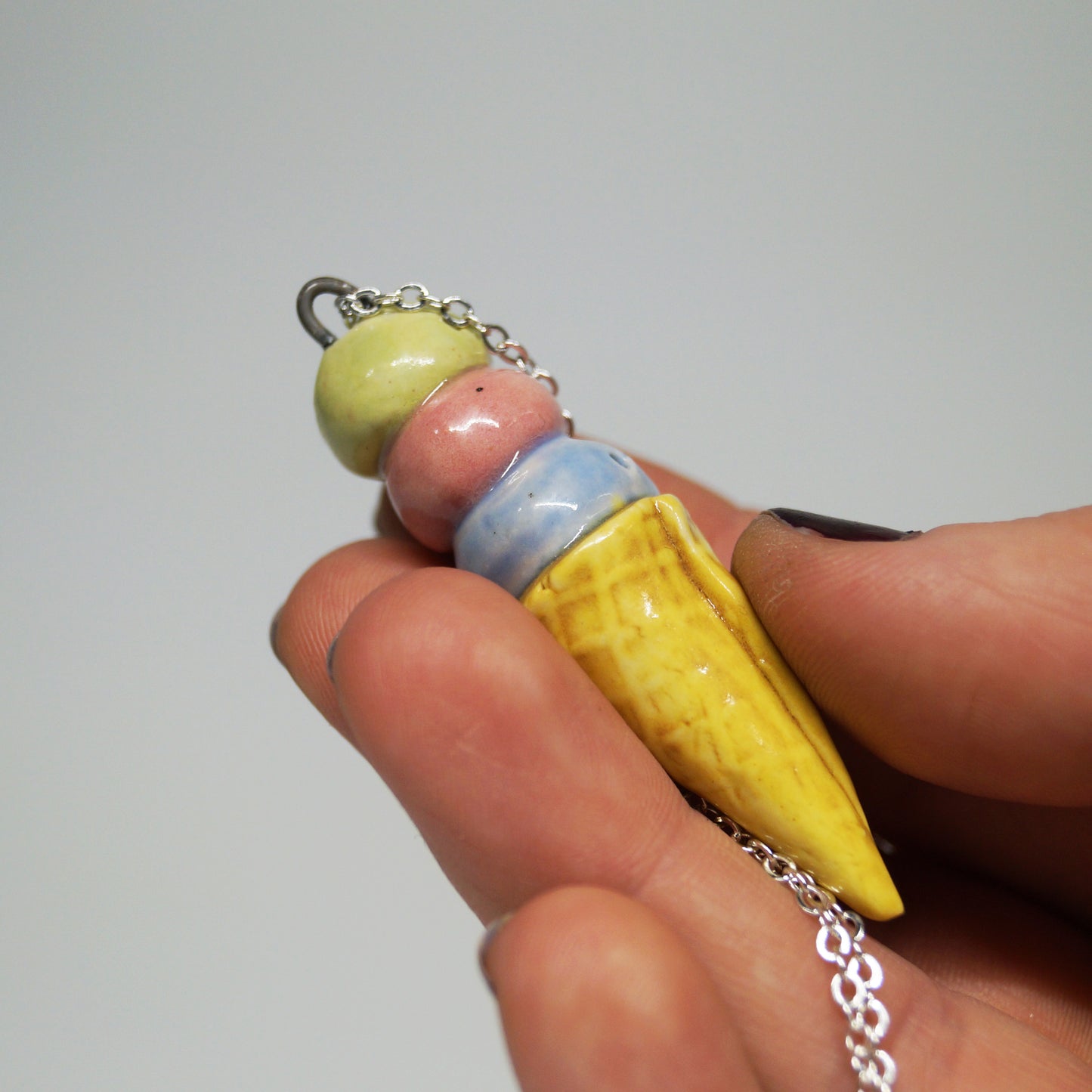 Ice Cream Flute Pendant