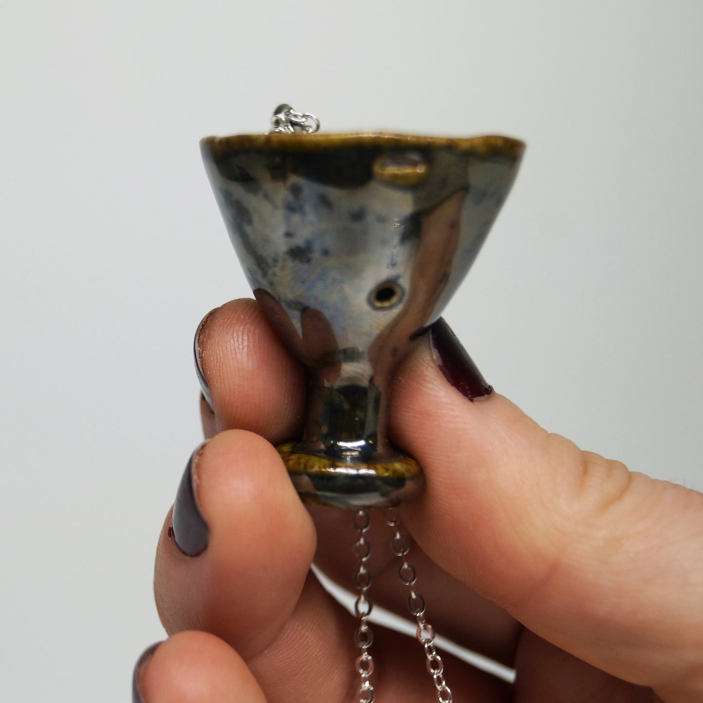 Wine Glass Flute Pendant